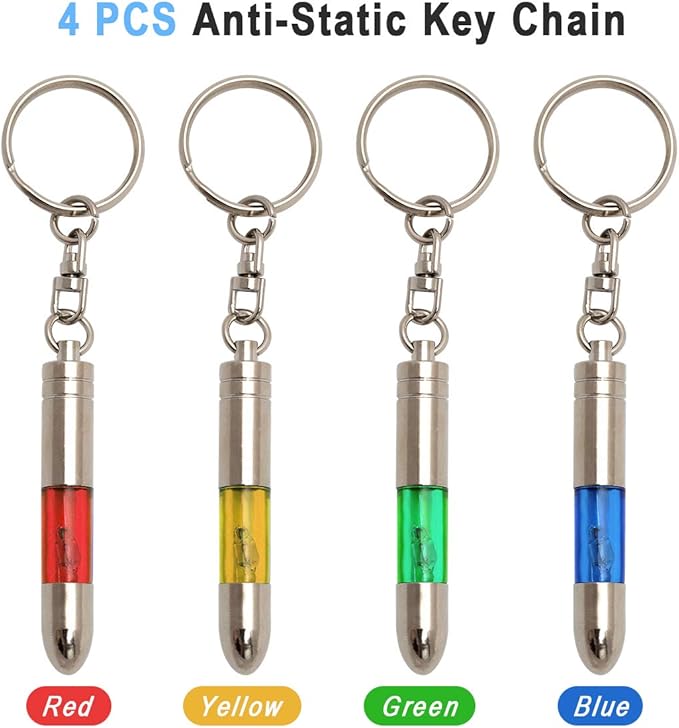 SWEETHOMEDECO 4 Packs Car Static Human Body Static Eliminator Discharger - Image 4