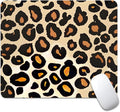 Into The Wild Leopard Print Case Square Mouse pad, Waterproof, Anti Slip Rubber by Goodsprout