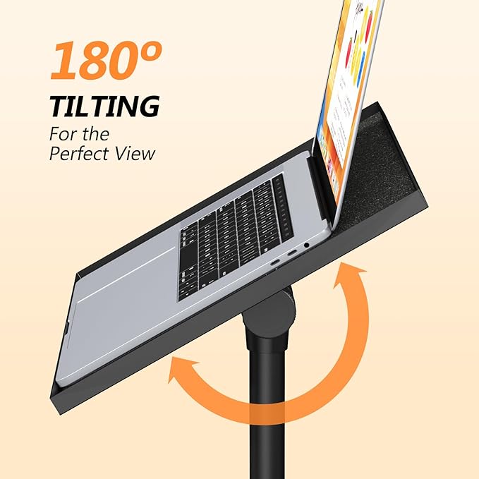 Facilife Projector Stand Tripod on Wheels, Adjustable Height 29-44 Inches - Image 4