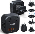 DOACE 220V to 110V Voltage Converter US to Europe - 2000W Converter by DOACE