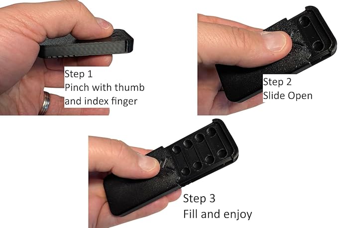 3BP - Size 13 New Slim Design Hearing Aid Battery Case, Pocket Size Storage - Image 2