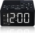 Digital Alarm Clock Radio with AM/FM Radio, Dual Weekday/Weekend Alarms by FUHONGYUAN