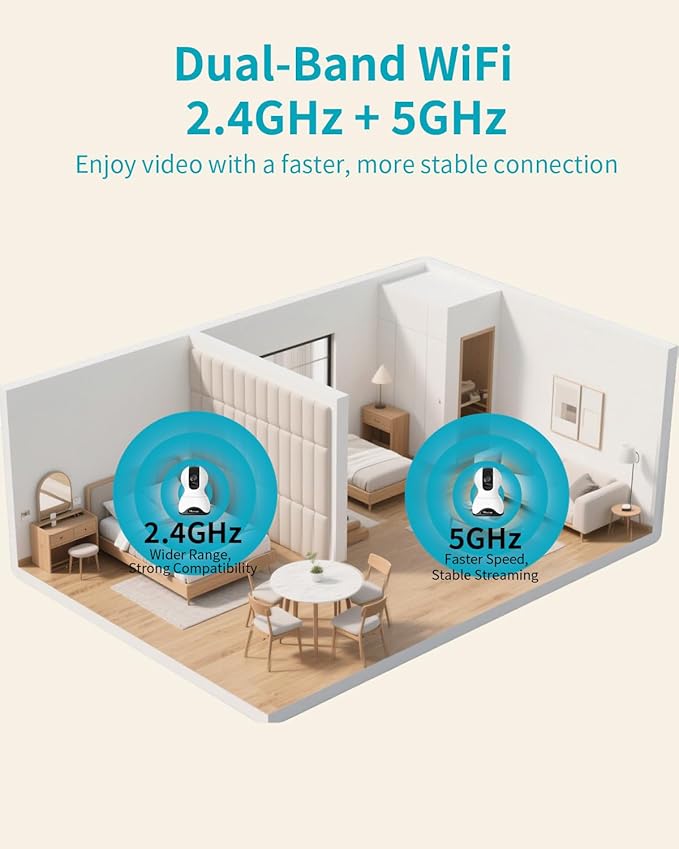 VIMTAG Security Camera Indoor, 4K UHD Pet Camera - Image 8
