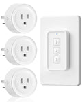 Remote Control Outlet, WILAWELS Wireless Light Switch by Wilawels