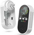 NICGOL 5-in-1 Gas Leak Detector & Carbon Monoxide Detectors Plug in, Portable by NICGOLDetectorsforHomeSafe