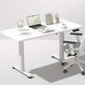Veken 47.2 Inch Electric Standing Desk, Height Adjustable Sit Stand Up by Veken
