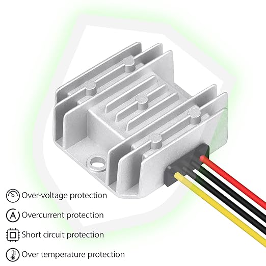 LeMotech DC 36v/48v to 12v Converter 5A 60W Step Down Converter Voltage Reducer - Image 5
