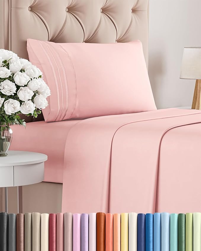 Twin XL Size 3 Piece Sheet Set by CGKUnlimited
