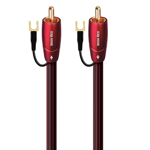 AudioQuest 16m Irish Red RCA Low-Frequency Subwoofer Audio Interconnect by AudioQuest
