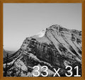 Frame It Easy 33 x 31 Hazel Wood Frame by FrameItEasy