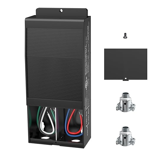 EMITEVER Dimmable LED Driver, 60W 24V Triac Power Supply, AC to DC LED by EMITEVER