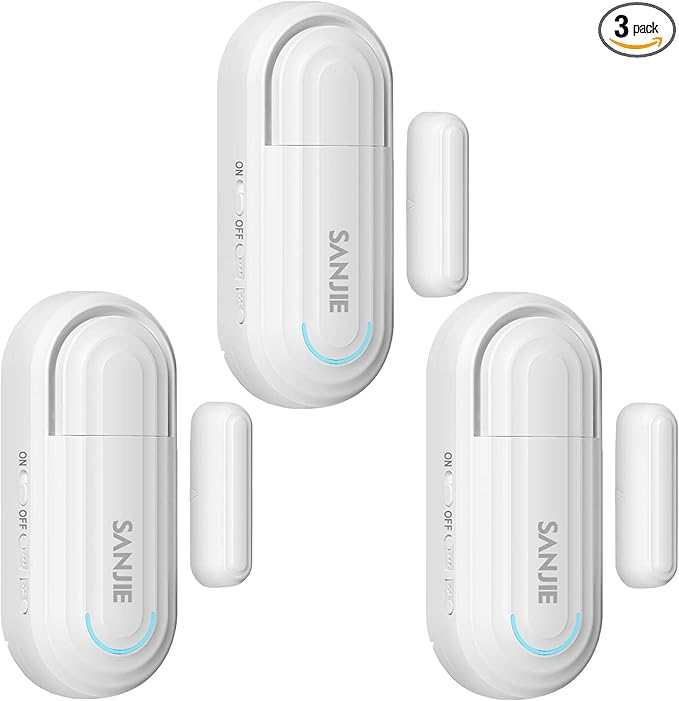 SanJie Adjustable Volume Door Alarm Sensor by SANJIEGuardSecurity