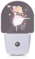 Axxitude Ballet Girl Flower Butterfly Night Lights Plug into Wall by Axxitude