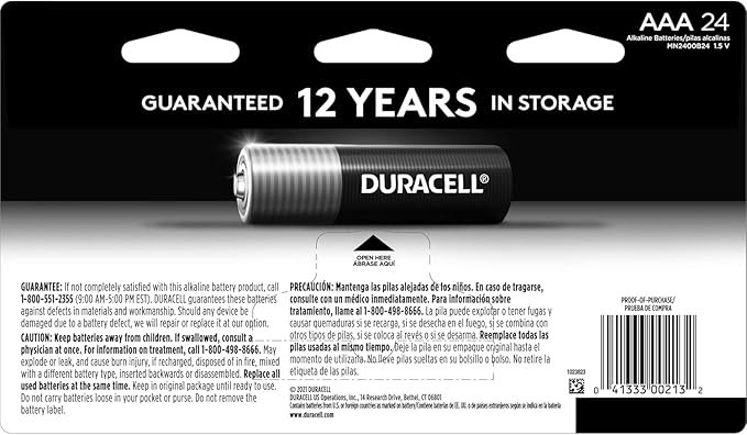 DURACELL Coppertop AAA Batteries - Image 2