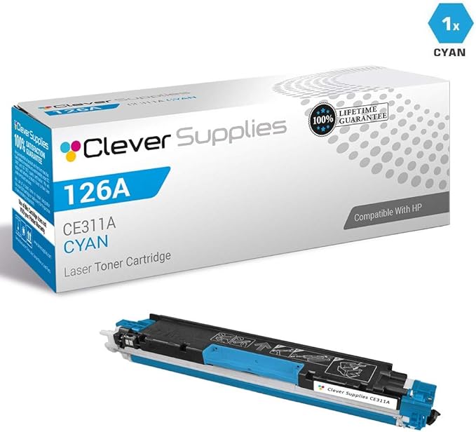 CS Replacement Compatible with HP PRO M175 MFP CE311A Cyan CE312A Yellow CE313A - Image 2