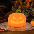 LEDHOLYT Night Light for Kids, Cute Silicone Nursery Pumpkin Lamp for Baby and by LEDHOLYT