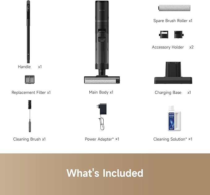 DREAME H12S Cordless Vacuum Mop, Vacuum and Mop at The Same Time, Wet Dry Vacuum - Image 9