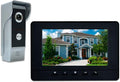 AMOCAM Wired Video Intercom System, 7 Inches Video Doorbell Door Phone System by AMOCAM