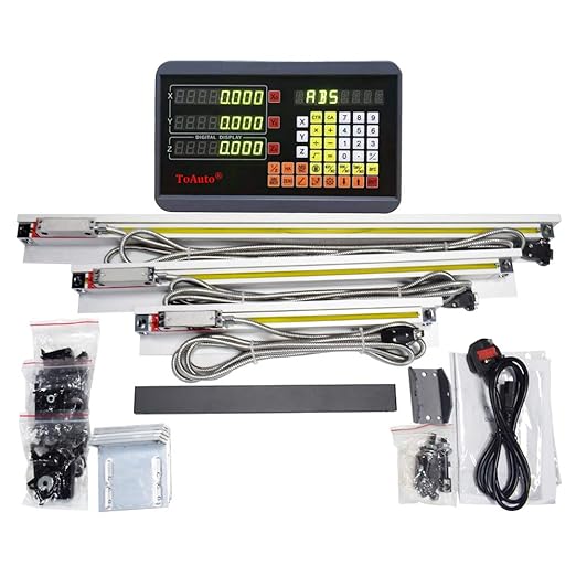 FASTTOBUY 10"+18"+20" 3 Axis Digital Readout DRO Display 5um Precision TTL by FASTTOBUY