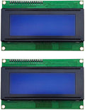 Haldzemo 2004 LCD Screen Display Module 2004A 20x4 White Character Blue by Haldzemo