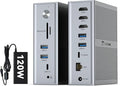 TobenONE DisplayLink Docking Station 3 Monitors, 14-in-1 Triple Monitor Dock by TobenONE