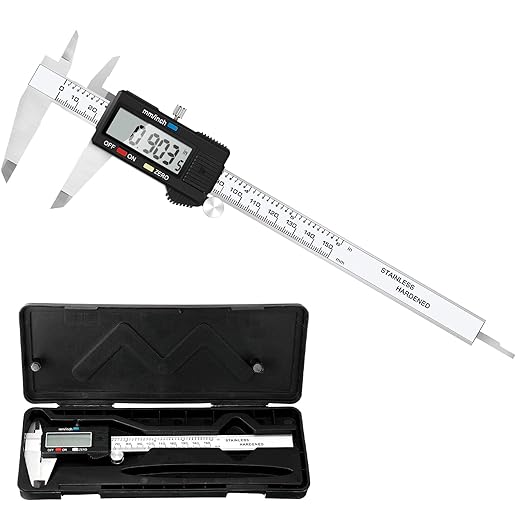 Simhevn Electronic Digital Caliper Measuring Tool, Stainless Steel Vernier by Simhevn