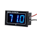 SUPNOVA Waterproof Voltmeter 12V 24V 36V 48V 60V 72V 96V, LED Digital Display by SUPNOVABATTERYMONITOR