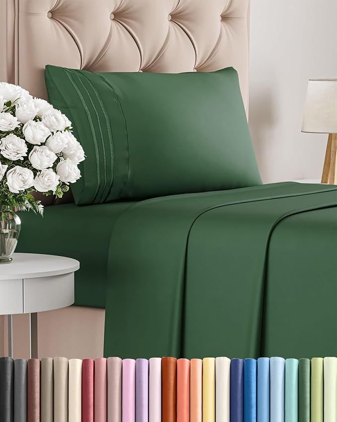 Twin XL Size 3 Piece Sheet Set by CGKUnlimited