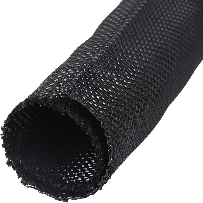 Sonoreboom Automotive Wire Sheathing Split Wire Loom Braided Mesh Woven Cable by Sunnarepoon