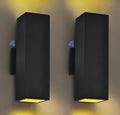 Dawn to Dusk Outdoor Light Fixtures Wall Mount 2 Pack, LED Modern Up Down by RosykiteBuyNow