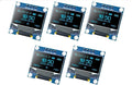5PCS 0.96 Inch OLED I2C IIC Display Module 128x64 Pixel SSD1306 Mini by Unknown