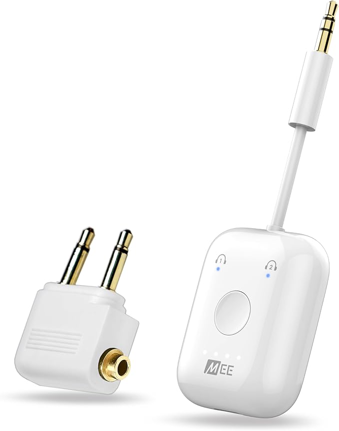 MEE Audio Connect Air in-Flight Bluetooth Wireless Audio Transmitter, by MEEaudio