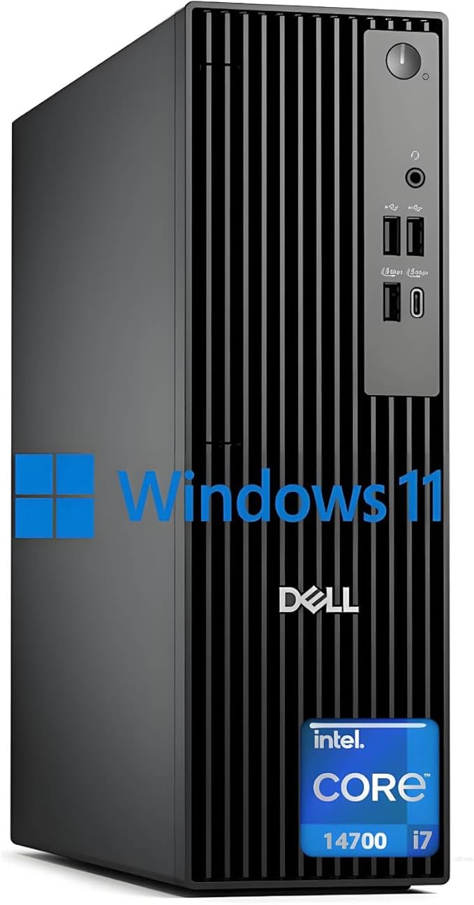 Dell Pro Slim QCS1250 Business Desktop, New OptiPlex Version, Intel Core by Dell