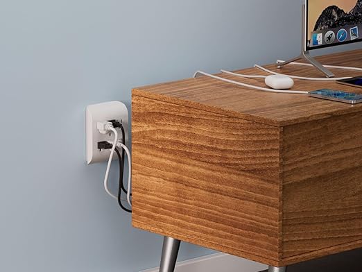 ELEGRP 6-Outlet Extender with Central Anchor, 3-Prong Grounded Wall Tab - Image 8