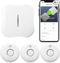 WiFi Water Leak Detectors for Home 3 Pack, Wireless Smart Water Leak Sensor by Unknown