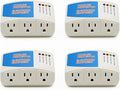 BSEED Surge Protector Home Appliance, 3 Outlet Power Surge Protector, Voltage by BSEED
