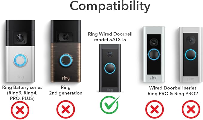 Hidden River Lab 0.5” Spacer for Ring Video Doorbell Wired - Image 7