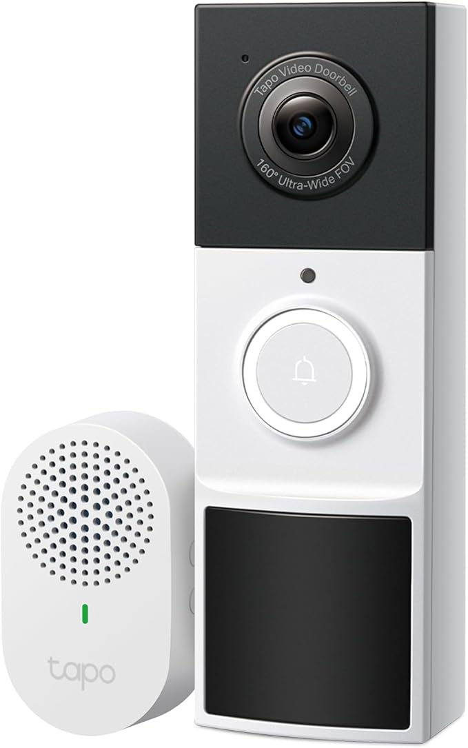 Tapo by TP-Link Smart Video Doorbell Camera Wireless by Tapo