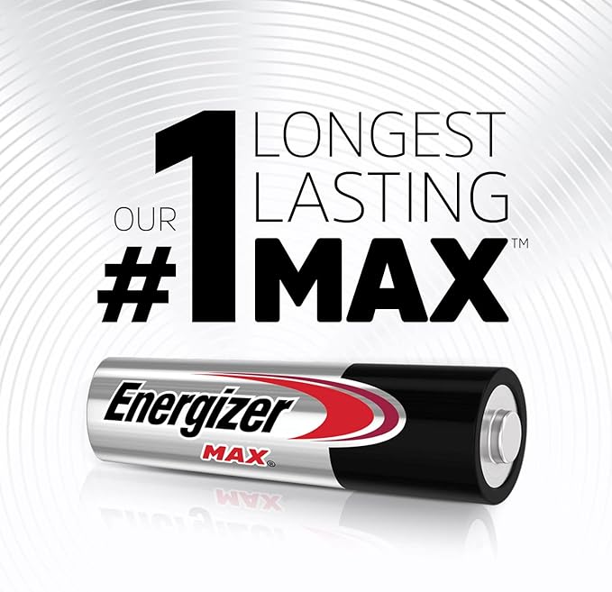Energizer MAX AA Batteries, Double A Alkaline Batteries - Image 2