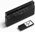 8K 5 in to 1 Out HDMI Switcher，5 Way HDMI Converter & Infrared Remote Control by Arector