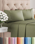 Cal King Size 4 Piece Sheet Set by CGKUnlimited