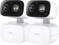 Tapo 2K Indoor/Outdoor Pan/Tilt Wired Security Camera by Tapo
