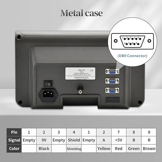 3 Axis Digital Readout DRO for Milling Machine High Accuracy Linear Scale 5um - Image 2