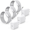 Fast Charger for iPhone 17/16/15 Charger, 10FT Extra Long Fast Charging 3Pack by TrimDish