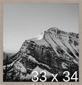Frame It Easy 33 x 34 Rustic Gray Wood Frame by FrameItEasy