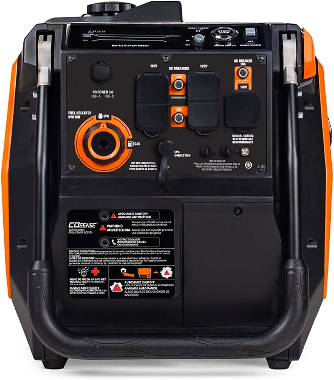 Generac 5, 200-Watt Dual-Fuel Portable Inverter Generator - Image 10