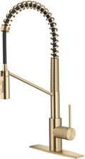 KRAUS Oletto Commercial Style Single Handle Pull Down Kitchen Faucet by KRAUS