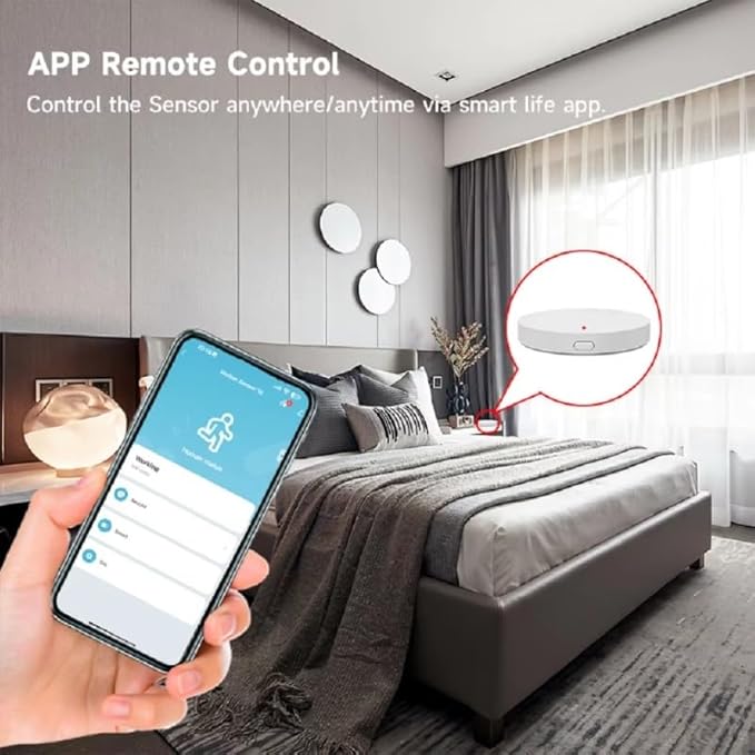 IHSENO Human Presence Sensor, WiFi Wave Radar Real-time Human Motion Detection - Image 5