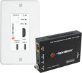 J-Tech Digital 4K HDMI & USB C Extender Over Single Cat5 5e 6 7 Cable, by J-TechDigital