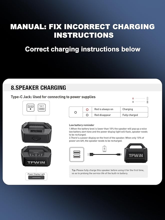 TPWIN Wireless Bluetooth Speakers - Image 8
